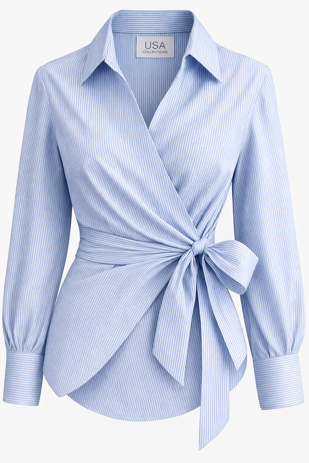 Skyline Wrap Cotton Shirt