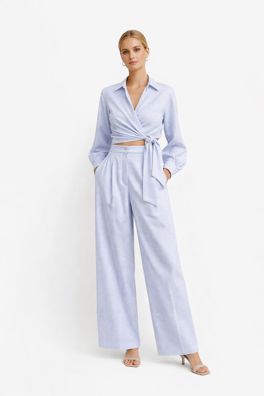 Soft Horizon Linen Set