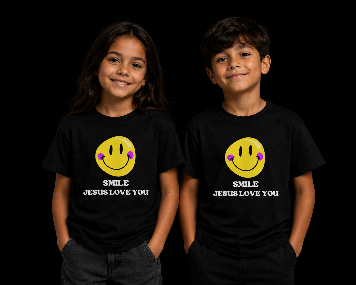 Smile Jesus love you T-shirt