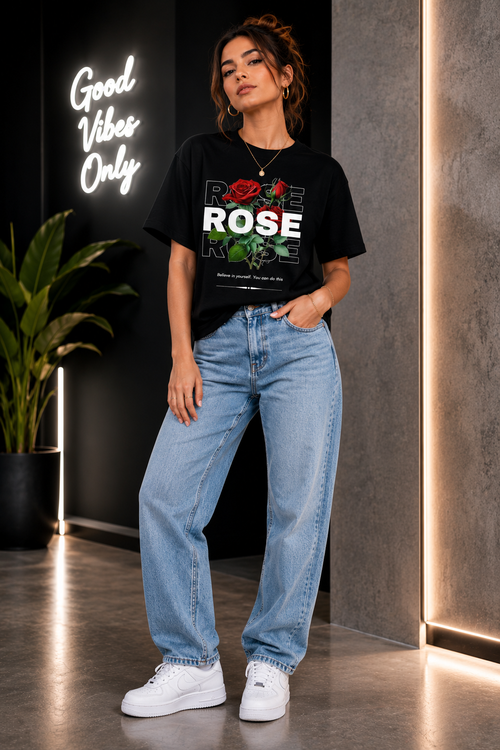 Rose T-shirt